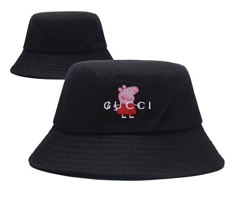 peppa pig gucci bucket hat|peppa pig scarf.